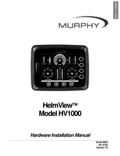 Murphy HelmView HV1000 Manual De Instalación