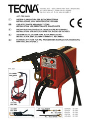 TECNA 3460N Manual De Instalación