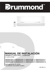 Drummond MSDICS18SF-3 Manual De Instalación