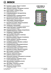Bosch CZM 0004 A Manual De Instalación