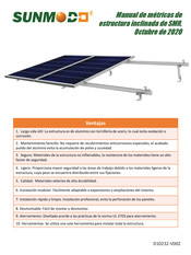 SunModo SMR Manual De Instrucciones