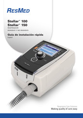 ResMed Stellar 100 Guía De Instalación Rápida