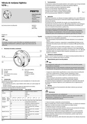 Festo VZFB Serie Instrucciones De Utilizacion