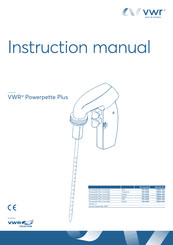 VWR 612-3686 Manual De Instrucciones