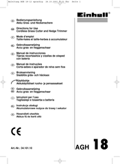 EINHELL 34.101.10 Manual De Instrucciones