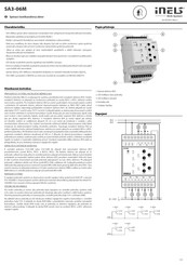 Elko iNels SA3-06M Manual Del Usuario