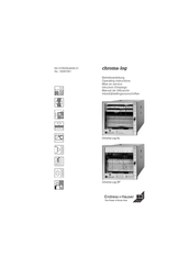 Endress+Hauser Chroma-Log Serie Manual De Utilización