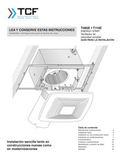 TCF ENERGY STAR T110E Guía Para La Instalación