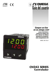 Omega CN243-R1R2F3 Guia Del Usuario