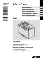 Lenze L-force E94AZHN0025 Instrucciones Para El Montaje