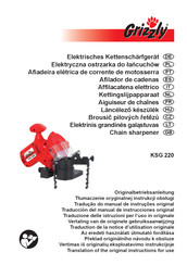 Grizzly KSG 220 Traducción Del Manual De Instrucciones Original