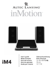 Altec Lansing inMotion iM4 Guia Del Usuario