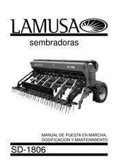 Lamusa SD-1806 Manual De Puesta En Marcha, Dosificacion Y Mantenimiento