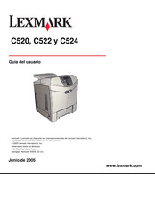 Lexmark C520 Guia Del Usuario