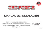 Tury OBD FORD 2 Manual De Instalación