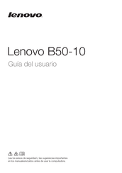 Lenovo B50-10 Guia Del Usuario