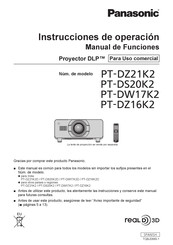 Panasonic PT-DZ21K2 Instrucciones De Operación