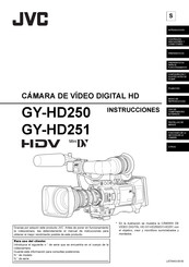 JVC GY-HD250 Manual De Instrucciones