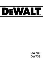 DeWalt DW739 Manual De Instrucciones