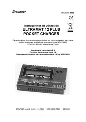 GRAUPNER ULTRAMAT 12 PLUS Instrucciones De Utilizacion