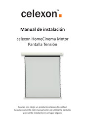 Celexon HomeCinema Manual De Instalación