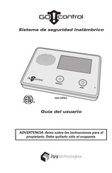 2gig Technologies Gocontrol CNTRL2 Guia Del Usuario