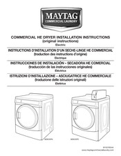 Maytag MDE25PD Instrucciones De Instalación