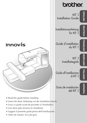 Brother innov-is Quattro 6000D Guia De Instalacion