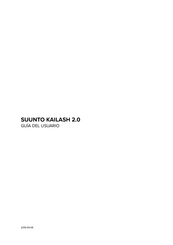 Suunto KAILASH 2.0 Guia Del Usuario