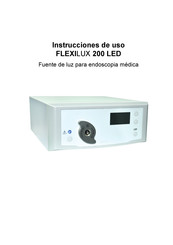 SCHÖLLY FIBEROPTIC FLEXILUX 200 LED Instrucciones De Uso