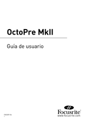 Focusrite OctoPre MkII Guía De Usuario