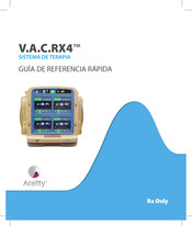 Acelity V.A.C.RX4 Guía De Referencia Rápida