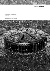 geberit Pluvia Manual Técnico Y De Montaje