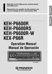 Pioneer KEH-P6600RS Manual De Operación