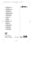 Gardol GLS250 Manual De Instrucciones