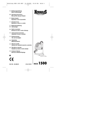 HERKULES INOX 1500 Instrucciones De Servicio