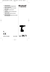 EINHELL Bavaria BAS 24/1 Manual De Instrucciones