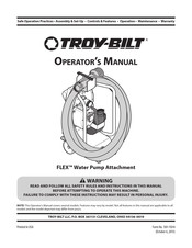 Troy-Bilt Flex Serie Manual Del Operador