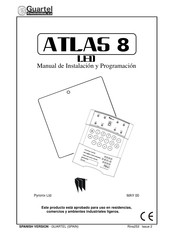 GUARTEL ATLAS 8 Manual De Instalación Y Programación