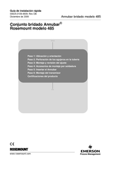 Emerson Rosemount 485 Guía De Instalación Rápida