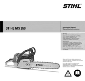 Stihl MS 260 Manual De Instrucciones