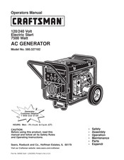 Craftsman 580.327182 Manual Del Operador