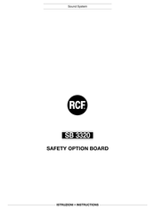 rcf SB 3320 Instrucciones De Uso