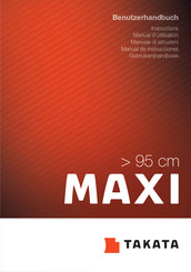 TAKATA MAXI Manual De Instrucciones