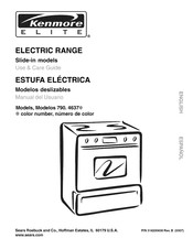 KENMORE ELITE 790.4637 Serie Manual Del Usuario