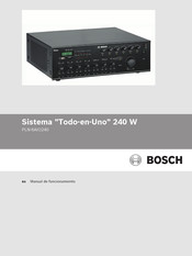 Bosch Plena PLN-6AIO240 Manual De Funcionamiento