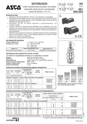 joucomatic ASCO 551 Manual De Instrucciones