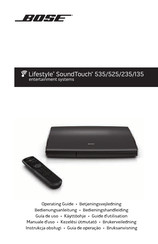 Bose Lifestyle SoundTouch 235 Guía De Uso