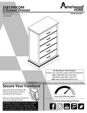 Ameriwood 5581500COM Manual Del Usuario