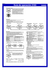 Casio 3163 Guía De Operación